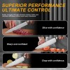 Multi-Purpose High Quality Kitchen Knives Set Stainless Steel Santoku Chef