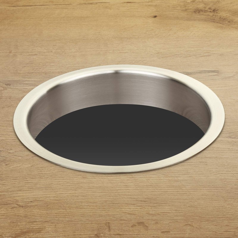 SOTECH Washbasin Stainless Steel Finely Brushed Diameter 210 mm Height