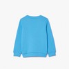 Lacoste Kids Organic Cotton Flannel Sweatshirt, ARGENTINE BLUE, 8 Years