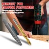UYECOVE 14 Pieces Screw Extractor Set, Left Hand Drill Bits