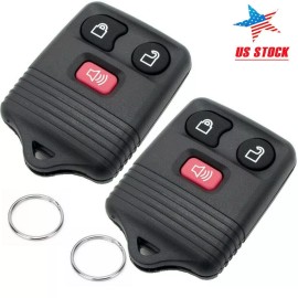 SUPALAND 2 For 2002 2003 2004 2005 2006 2007 Ford F150 250 350 450 550 Remote Car Key Fob