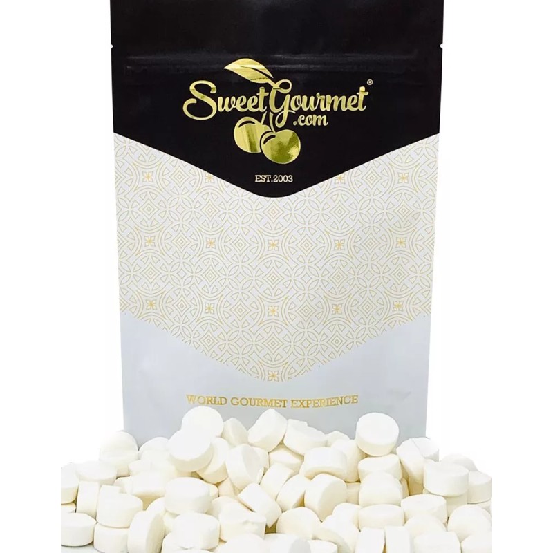 SweetGourmet White Peppermint Lozenges | Canada Mints Bulk Candy |