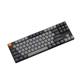 Keychron K1 (Version 6) Low Profile Wireless Mechanical Keyboard TKL, Bluetooth 5.2/Wired QMK Programmable Keys, RGB Backlit with Hot-Swappable Low Profile Keychron Brown Switch for Mac Windows Linux