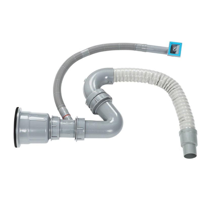 Stainless Steel Sink Drain Assembly with Cage S Bend Hose
