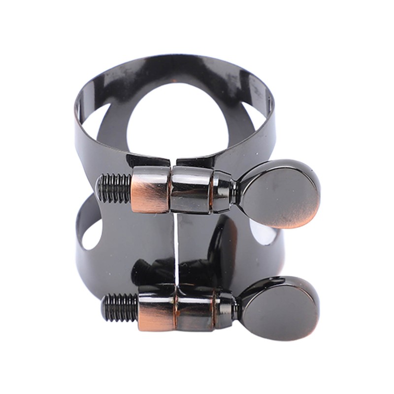 Saxophone Ligature Mouthpiece Fastener Sax Metal Clip Musical Instrument Accessories