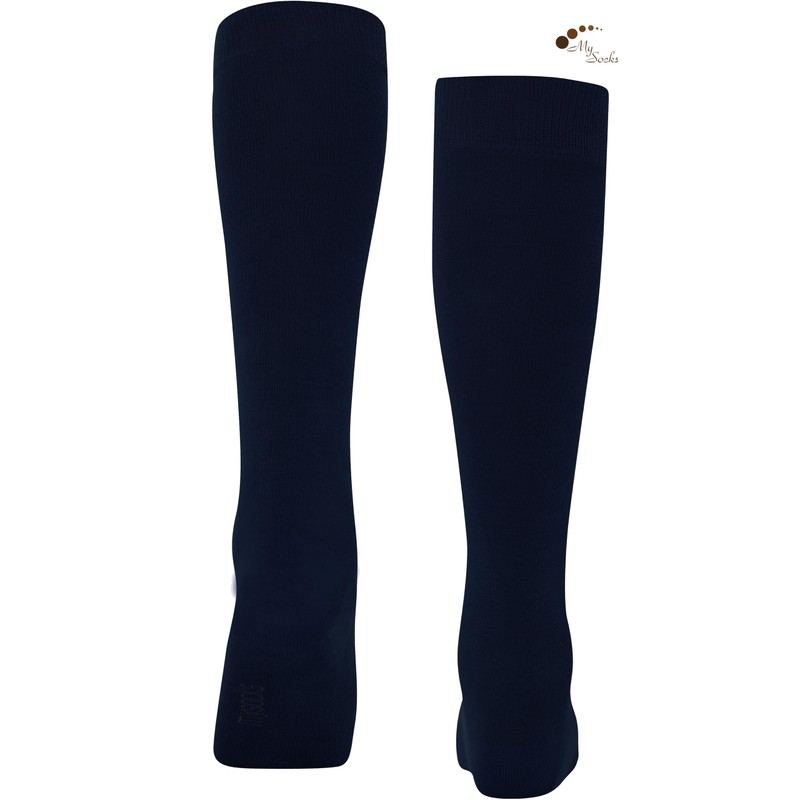 Mysocks Unisex Knee Socks, Long Socks - navy, size: 37-41