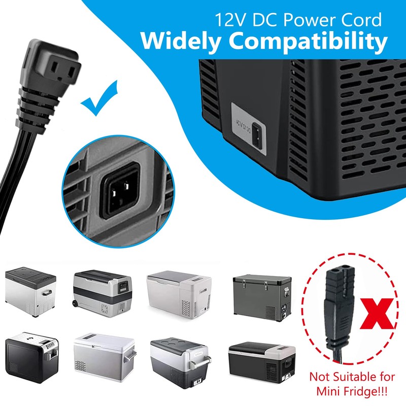 PolyEnergy Anderson Connector to DC Power Cord Cable 12 Volt