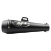Gearzaar 38-51mm Universal Motorcycle Exhaust Muffler Pipe Slip on with