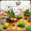Rotatingpals Mini Resin Cowboy Ducks Miniature Western Resin Duckies Figurine