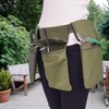 Gardening Tool Belt Bag - Canvas Waist Tool Apron Organizer