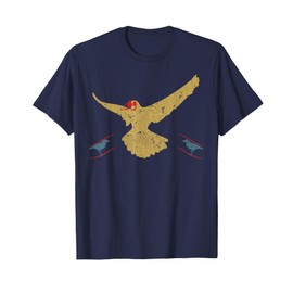Birds Vintage Funny Birdwatching Birding Retro Bird Watching T-Shirt