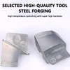 CGEAMDY 2 pieces drive belt remover, metal V-belt assembly tool