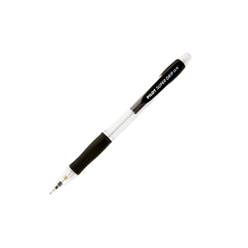 PILOT 713756 154287 Druckbleistift Super Grip H-185SL, schwarz