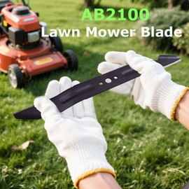 Wuples 21inch Lawn Mower Blade Compatible with EGO,AB2100 Pre-Sharpened Blade Replacement for 56V Models LM2101/LM2100/LM2102SP/LM2100SP/LM2142SP,1pack,Black