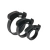 ajile QHC128x20-FBA Double Gripping Plastic Hose Clamps Black Pipe Clamp