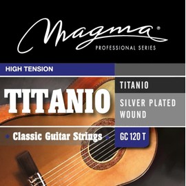 Magma Strings Titanium Classical Guitar Strings High Tension Argentina TITANIO GC120T