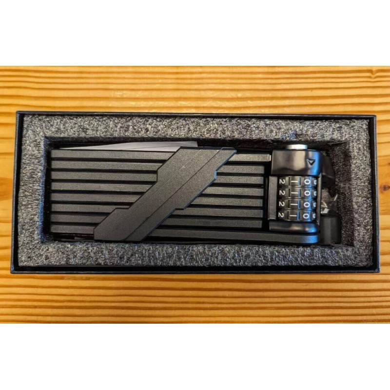 Euphree Combination Steel Folding Lock for Bicycle