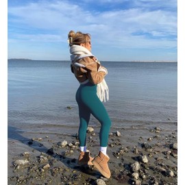 CTHH High Waisted Leggings for Women - Tummy Control Butt Lifting Buttery Soft Yoga Pants for Workout Gym(Dark Green)