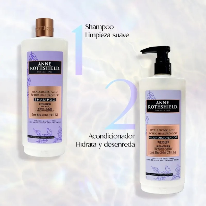 Anne Rothshield Shampoo Acido Hialuronico 700ml