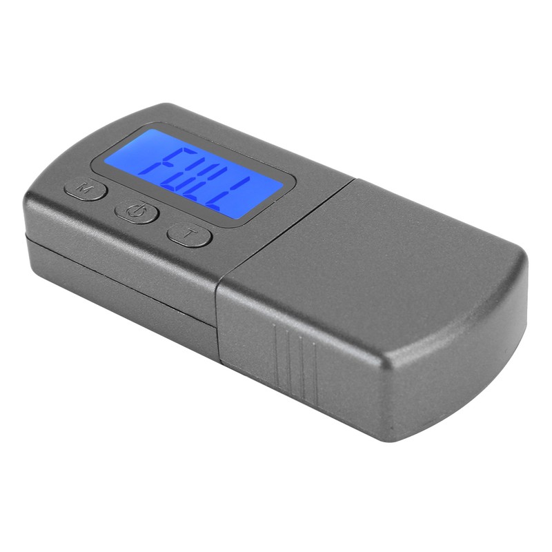 Compact Digital Turntable Stylus Force Scale Gauge with Calibration Weight