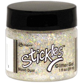 RANGER INDUSTRIES Ranger-Stickles Glitter Gels-Moon Dust, 1 oz jar,SGT71358