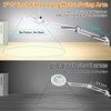 10X Magnifying Glass with Light and Stand, NUEYiO 2200 Lumens