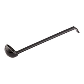 Plastic Sauce Ladle, Dressing Ladle, Buffet Ladle - Premium Plastic - Black - 13" - 1ct Box - Restaurantware