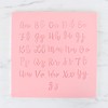 PME Fun Fonts Collection 1 Alphabet Stamps, 52 Upper and
