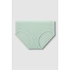 JAJU Air Stripe Mesh Hip Hugger Panty_Mint