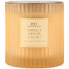 Darsee & David's, Maple & Cream Latte Ribbed Candle, 10
