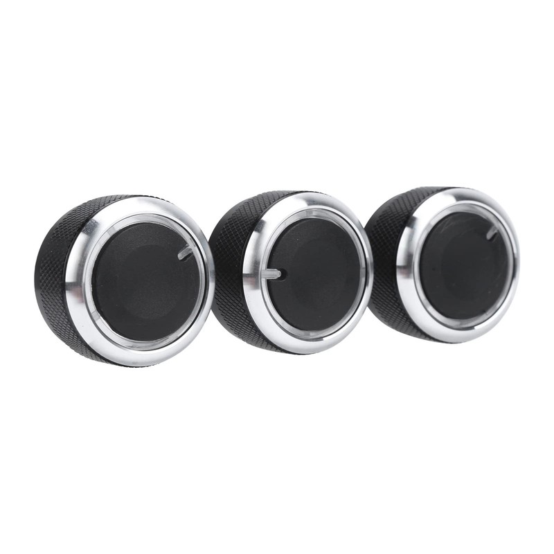 aqxreight Air Condition Control Knob,3PCS Car Air Condition Switch Thermal