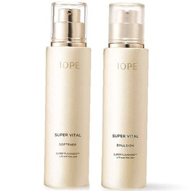 IOPE 2-piece cosmetic set Super Vital Softener Toner Skin IOPE Emulsion Lotion (Softener + Emulsion) / 화장품세트 2종 슈퍼바이탈 소프너 토너 스킨 아이오페 에멀전 로션 (소프너+에멀젼)
