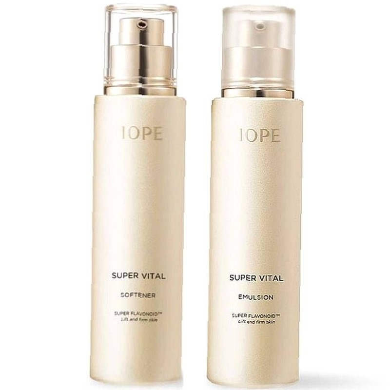 IOPE 2-piece cosmetic set Super Vital Softener Toner Skin IOPE