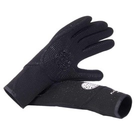 Rip Curl Flashbomb 5/3 mm 5 Finger Glove - Black - Flash Lining - Unisex - E5 Flashlining - Stitchless Technology