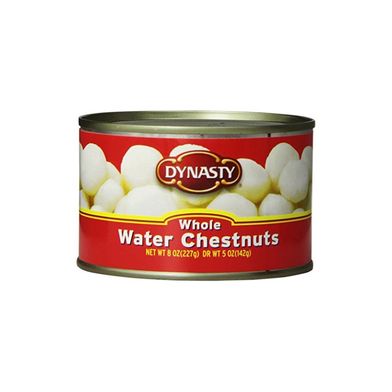 Dynasty Water Chestnuts, Whole, 8 oz