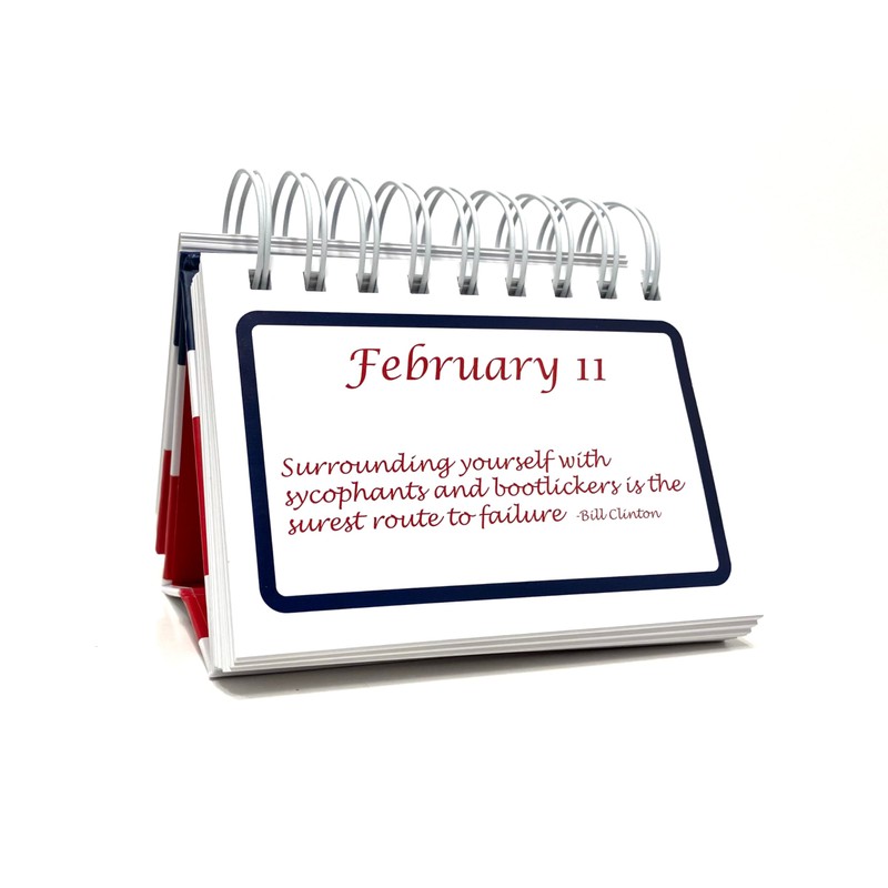 American Presidents Quotes Daily Flip Calendar Perpetual 365 Days Inspiration