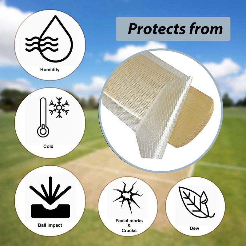 S & S PRODUCTS Pack of 2 Piece Transparent Cricket