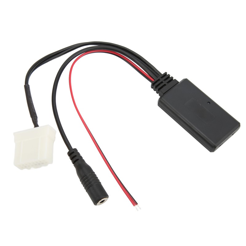 Bluetooth5.0 AUX IN Cable Adapter ISO Handsfree Microphone Replacement for