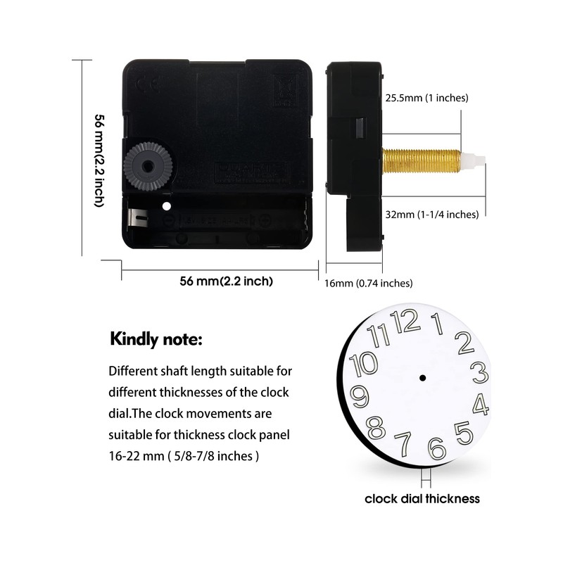Revolutionizing Long Shaft Clock Mechanism Repair: The DW-1688 Series Quartz