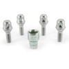 H&R 1252601KEY4 Rim Lock – Set of 4 Cone 60