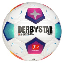 DERBYSTAR Unisex - Adult Bundesliga Brilliant Replica Li Football, Multicoloured, Size 5