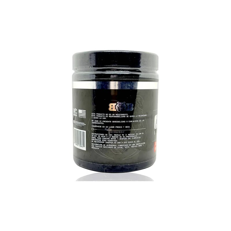Óxido Ponche De Frutas 210g 30 Serv Preentreno Blackbear