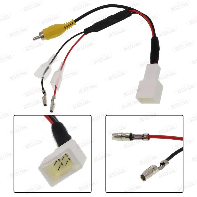 4Pin Retain OEM Fatory Car Parking Reverse Backup Rearview Camera