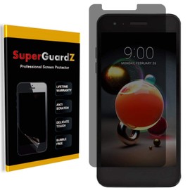 for LG Rebel 4 Screen Protector [Privacy Anti-Spy], SuperGuardZ, Anti-Glare, Anti-Scratch, Anti-Bubble [Lifetime Replacement]