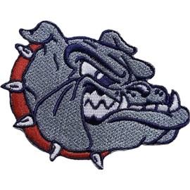 Bulldog Embroidered Sew on Patch - Iron on Patches for Animal Lovers, Indian Wildlife Lovers - Environment Emblem for Jackets, Jeans, Backpacks, Hats and Shirts