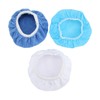 24 Packs Polishing Bonnet 6in/150mm Microfiber Nonwoven Cotton Buffing Pads
