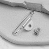 OTOTEC Pack of 2 Luggage Chuck Hooks with Screws Compatible