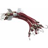 iSeventy9 10-inch (25cm) Mini Bungee Cords Versatile Elastic Stretch Hooks