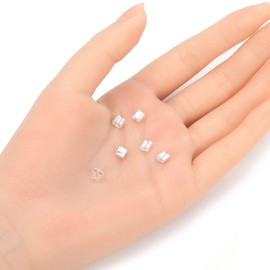 Adabele - Carpeta de piel de plata de ley 925 auténtica, 20 unidades, para abalorio de hilo de alambre de 1,5 mm, SS242-2