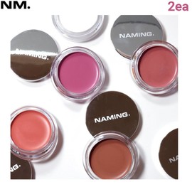 NAMING Softy Cream Blush 4.5g*2ea, Color 1#$%Color 2:Bonee-Evernin